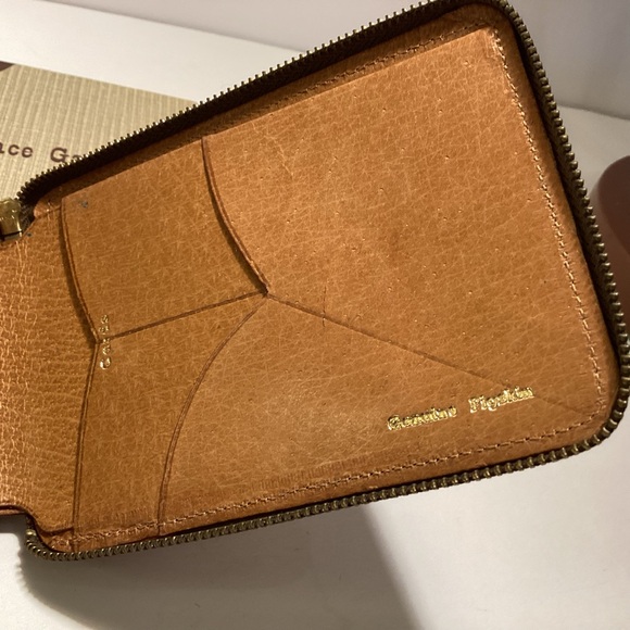 Vintage Prince Gardner pigskin wallet in box - Picture 3 of 11